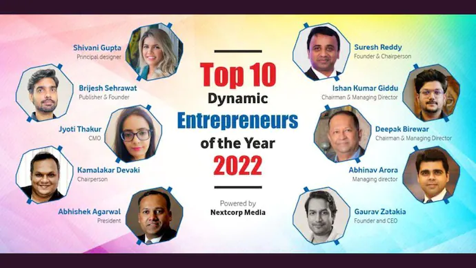Top Dynamic School Entrepreneurs 2022 by India Today