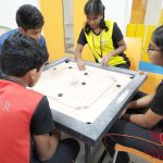 Carroms Training Candor NPS School Tirupati