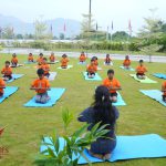 Yoga Training Candor NPS School Tirupati