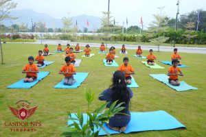 Yoga Training Candor NPS School Tirupati