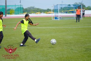 Football Training Candor NPS School Tirupati