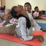 Yoga training Candor NPS School Tirupati